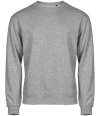 T5100 5100 Tee Jays Power Organic Sweatshirt Heather Grey  colour image